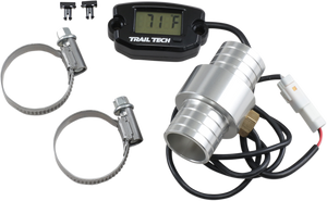 Trail Tech - Universal Temperature Meter - Surface Mount - Black - 25 mm - Temperature Meter - 742-EH3 Trail Tech - Universal Temperature Meter - Surface Mount - Black - 25 mm - Temperature Meter - 742-EH3