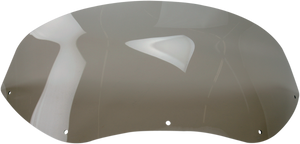 Wind Vest - Windshield - Smoke - 10" - FLTR - Replacement Acrylic Windscreen - 62-1010