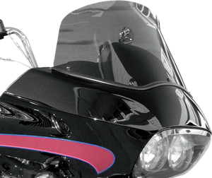 Wind Vest - Windshield - Dark Smoke - 12" - FLTR - Replacement Acrylic Windscreen - 62-1240