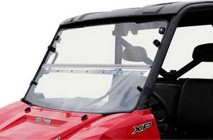 Seizmik - Folding Windshield - Polycarbonate - Versa-Fold Windshield - 23079 Seizmik - Folding Windshield - Polycarbonate - Versa-Fold Windshield - 23079