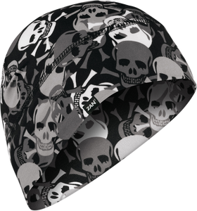 Zan Headgear - SportFlex Beanie - Allover Skull - SportFlex Beanie - WHLL424 Zan Headgear - SportFlex Beanie - Allover Skull - SportFlex Beanie - WHLL424
