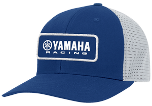 Yamaha Apparel - Yamaha Racing Velcro Hat - Blue/White - Yamaha Racing Hat - NP21A-H3243
