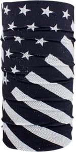 Zan Headgear - Motley Tube - Black/White Flag - Motley Tube - T091 Zan Headgear - Motley Tube - Black/White Flag - Motley Tube - T091