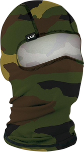 Zan Headgear - Balaclava - Wood Camo - Poly Balaclava - WBP118 Zan Headgear - Balaclava - Wood Camo - Poly Balaclava - WBP118
