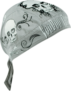 Zan Headgear - Flydanna Head Wrap - Voodoo Child - Gray - Flydanna Head Wrap - Z668 Zan Headgear - Flydanna Head Wrap - Voodoo Child - Gray - Flydanna Head Wrap - Z668
