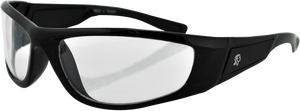 Zan Headgear - Iowa Sunglasses - Shiny Black - Clear - Iowa Sunglasses - EZIA01C Zan Headgear - Iowa Sunglasses - Shiny Black - Clear - Iowa Sunglasses - EZIA01C