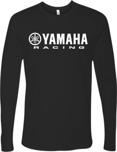 Yamaha Apparel - Yamaha Racing T-Shirt - Long-Sleeve - Black - Large - Yamaha Racing Long-Sleeve T-Shirt - NP21S-M1785-L