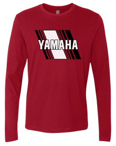 Yamaha Apparel - Yamaha Heritage Diagonal Long-Sleeve T-Shirt - Red - XL - Yamaha Heritage Diagonal Long-Sleeve T-Shirt - NP21S-M3119-XL Yamaha Apparel - Yamaha Heritage Diagonal Long-Sleeve T-Shirt - Red - XL - Yamaha Heritage Diagonal Long-Sleeve T-Shirt - NP21S-M3119-XL