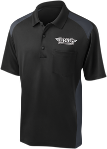 Throttle Threads - Drag Specialties Polo Shirt - Black/Charcoal - XL - Drag Specialties Polo Shirt - DRG30CS416BCHXL Throttle Threads - Drag Specialties Polo Shirt - Black/Charcoal - XL - Drag Specialties Polo Shirt - DRG30CS416BCHXL