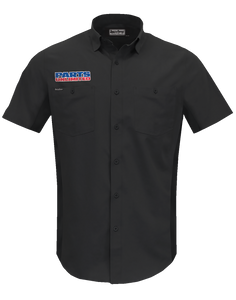 Throttle Threads - Parts Unlimited Vented Shop Shirt - Black - 5XL - Parts Unlimited Vented Shop Shirt - PSU37ST26BK5X