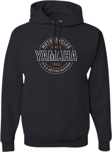 Yamaha Apparel - Yamaha Better Machine Hoodie - Black - 2XL - Yamaha Better Machine Hoodie - NP21S-M1972-2X Yamaha Apparel - Yamaha Better Machine Hoodie - Black - 2XL - Yamaha Better Machine Hoodie - NP21S-M1972-2X