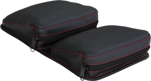 Show Chrome - Kaliber Dash Pouch - Black & Red - Dashboard Pouch - H44-4RED Show Chrome - Kaliber Dash Pouch - Black & Red - Dashboard Pouch - H44-4RED