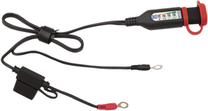 Tecmate - Permanent Power Lead with Battery/Charge Status - Jar of 20 - Optimate Permanent Power Lead with Battery/Charge Status - O-124JAR Tecmate - Permanent Power Lead with Battery/Charge Status - Jar of 20 - Optimate Permanent Power Lead with Battery/Charge Status - O-124JAR