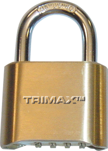 Trimax - Combo Padlock - Resettable Combination Padlock - TPC125