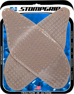 Stompgrip - Traction Kit - Clear - Suzuki - Volcano Profile Traction Pad Tank Kit - 55-10-0048C Stompgrip - Traction Kit - Clear - Suzuki - Volcano Profile Traction Pad Tank Kit - 55-10-0048C