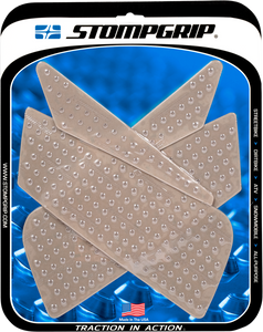 Stompgrip - Traction Kit - Clear - Ducati - Volcano Profile Traction Pad Tank Kit - 55-10-0065C