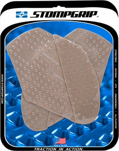 Stompgrip - Traction Kit - Clear - Kawasaki - Volcano Profile Traction Pad Tank Kit - 55-10-0040C Stompgrip - Traction Kit - Clear - Kawasaki - Volcano Profile Traction Pad Tank Kit - 55-10-0040C