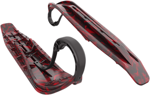 Slydog Skis - Attack Ski - Black/Red - 7" - Pair - Attack Ski - ATKSWRBLKREDLOP Slydog Skis - Attack Ski - Black/Red - 7" - Pair - Attack Ski - ATKSWRBLKREDLOP
