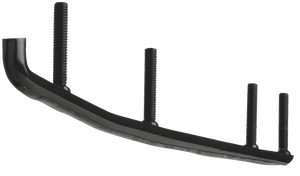Woody's - Top-Stock Hard Surface Bar - 4" - 60° - Top-Stock Hard Surface Wear Bars - HSD-9350