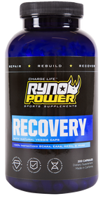 Ryno Power - Recovery Capsules - 200 ct. Bottle - Recovery Post-Workout Supplement - 500 Ryno Power - Recovery Capsules - 200 ct. Bottle - Recovery Post-Workout Supplement - 500