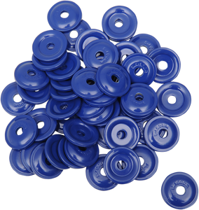 Woody's - Support Plates - Blue - 48 Pack - Round Digger Aluminum Support Plates - AWA-3795 Woody's - Support Plates - Blue - 48 Pack - Round Digger Aluminum Support Plates - AWA-3795