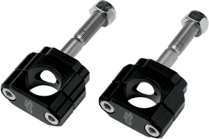 Renthal - Bar Mount - 1-1/8" - 5 mm Offset - Rubber-Mounted Handlebar Clamp - CL001 Renthal - Bar Mount - 1-1/8" - 5 mm Offset - Rubber-Mounted Handlebar Clamp - CL001