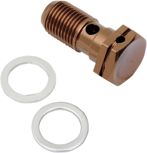 Shindy - Aluminum Banjo Bolt - Suzuki - Single - Aluminum Banjo Bolt - 17-620 Shindy - Aluminum Banjo Bolt - Suzuki - Single - Aluminum Banjo Bolt - 17-620