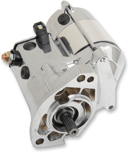 Terry Components - Starter Motor - Harley Davidson - Chrome - Starter Motor - 771090 Terry Components - Starter Motor - Harley Davidson - Chrome - Starter Motor - 771090
