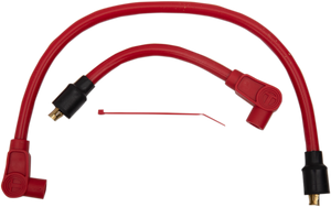 Sumax - 10.4 mm Spark Plug Wire - '65-'99 FX/FL - Red - 409 Pro Race Custom-Fit Spark Plug Wire Kit - 49231 Sumax - 10.4 mm Spark Plug Wire - '65-'99 FX/FL - Red - 409 Pro Race Custom-Fit Spark Plug Wire Kit - 49231