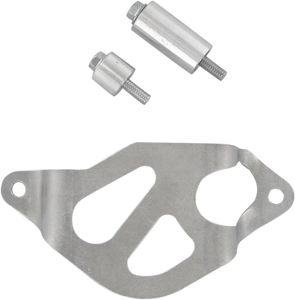 Works Connection - Rear Caliper Guard - CR/RM/DRZ - Aluminum Rear Caliper Guard - 25-010