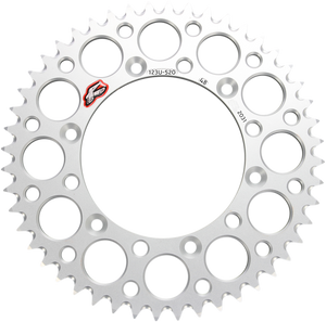 Renthal - Sprocket - Suzuki - 47-Tooth - Rear Sprocket - 123U-520-47GYSI