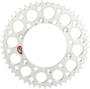 Renthal - Sprocket - Suzuki - 49-Tooth - Rear Sprocket - 123U-520-49GYSI