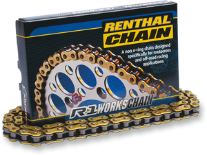 Renthal - 520 R1 - Works Chain - 114 Links - 520 R1 Works Chain - C125 Renthal - 520 R1 - Works Chain - 114 Links - 520 R1 Works Chain - C125
