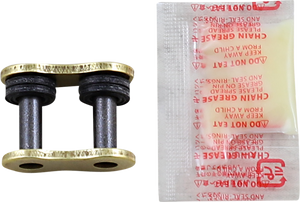 Rk - 520 EXW - Rivet Connecting Link - Gold - GB 520 EXW Connecting Link - GB520EXW R/L Rk - 520 EXW - Rivet Connecting Link - Gold - GB 520 EXW Connecting Link - GB520EXW R/L