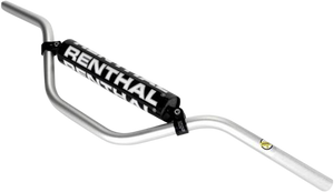 Renthal - Handlebar - 7/8" - 757 Mini High - Silver - 7/8" Off-Road Handlebar  Mini/MX/High - 75702SI01185 Renthal - Handlebar - 7/8" - 757 Mini High - Silver - 7/8" Off-Road Handlebar  Mini/MX/High - 75702SI01185