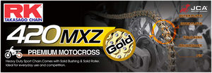 Rk - 420 MXZ - Heavy Duty Drive Chain - 126 Links - 420 MXZ Heavy Duty Drive Chain - GB420MXZ-126
