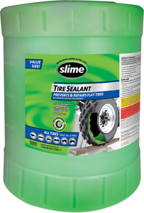 Slime - Tubeless Tire Sealant - 5 U.S. gal. - Tubeless Tire Sealant - SDSB-5G Slime - Tubeless Tire Sealant - 5 U.S. gal. - Tubeless Tire Sealant - SDSB-5G