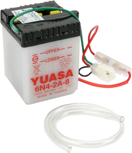 Yuasa - Battery - Y6N4-2A-8 - Conventional Battery 6 V - YUAM2648A Yuasa - Battery - Y6N4-2A-8 - Conventional Battery 6 V - YUAM2648A