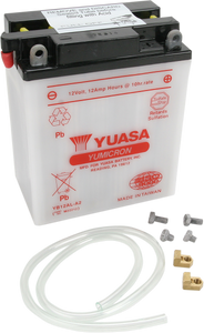 Yuasa - Battery - YB12AL-A2 - Conventional Battery  12 V - YUAM22212 Yuasa - Battery - YB12AL-A2 - Conventional Battery  12 V - YUAM22212