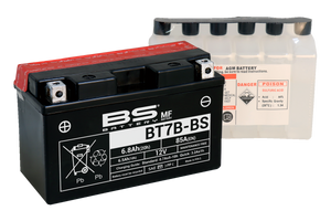 Yuasa - AGM Battery - YT7B-BS .30 L - AGM Maintenance-Free Battery - YUAM62T7B Yuasa - AGM Battery - YT7B-BS .30 L - AGM Maintenance-Free Battery - YUAM62T7B