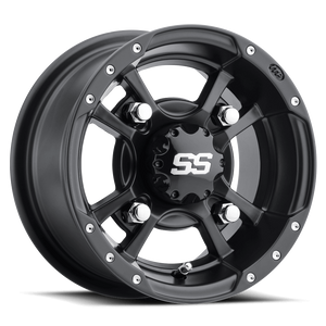 Itp - SS Alloy SS112 Sport Wheel - Rear - Black - 10x8 - 4/110 - 3+5 - SS Alloy SS112 Sport Wheel - 1028335536B