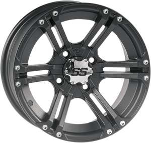 Itp - Wheel - SS212 Alloy - Front/Rear - Black - 12x7 - 4/137 - 5+2 - SS212 Alloy Wheel - 1228368536B