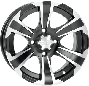 Itp - SS312 Alloy Wheel - Front - Black Machined - 14x6 - 4/156 - 4+2 - SS312 Alloy Wheel - 1428448536B