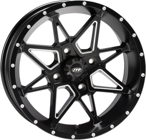 Itp - Tornado Wheel - Rear - Black - 14x7 - 4/110 - 2+5 - Tornado Wheel - 1421954727B