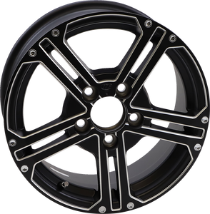 Itp - Wheel - SS212 Alloy - Front/Rear - Milled Black - 15x7 - 5/4.5 - 6+1 (+61.8mm) - SS212 Alloy Wheel - 1522761727B