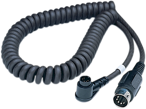 J & M - 1-Piece Headset Cord w/o Boot - Replacement Single-Section 5-Pin Cord - HC-E J & M - 1-Piece Headset Cord w/o Boot - Replacement Single-Section 5-Pin Cord - HC-E