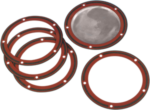 James Gasket - Derby Cover Paper Gasket - Derby/Inspection Cover Gasket Kit - JGI-25416-99-X James Gasket - Derby Cover Paper Gasket - Derby/Inspection Cover Gasket Kit - JGI-25416-99-X