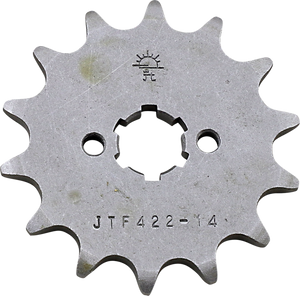 Jt Sprockets - Counter Shaft Sprocket - 14-Tooth - Front Sprocket - JTF422.14