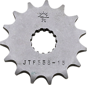 Jt Sprockets - Counter Shaft Sprocket - 15-Tooth - Countershaft Sprocket  Yamaha - JTF558.15 Jt Sprockets - Counter Shaft Sprocket - 15-Tooth - Countershaft Sprocket  Yamaha - JTF558.15