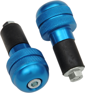 K&s Technologies - Bar End - Anti-Vibrating - Blue - Anti-Vibration Handlebar End - 15-6001 K&s Technologies - Bar End - Anti-Vibrating - Blue - Anti-Vibration Handlebar End - 15-6001